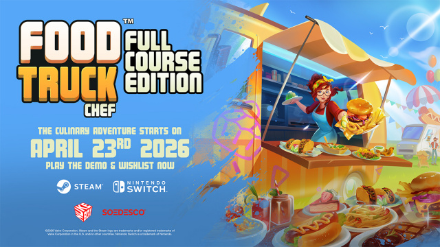 Food Truck Chef: Full Course Edition launches April 23News  |  DLH.NET The Gaming People