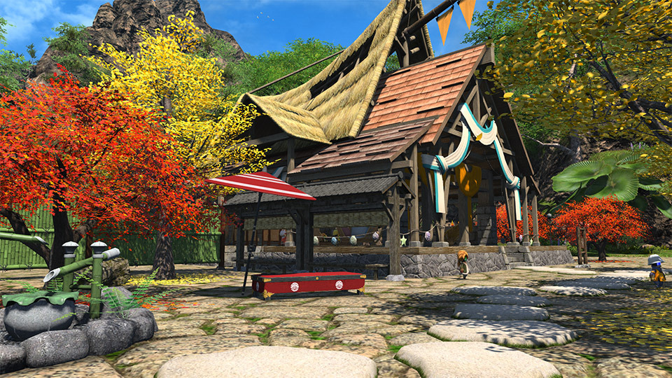 r/ffxiv - I Tried Making an Autumn Woodland Exterior