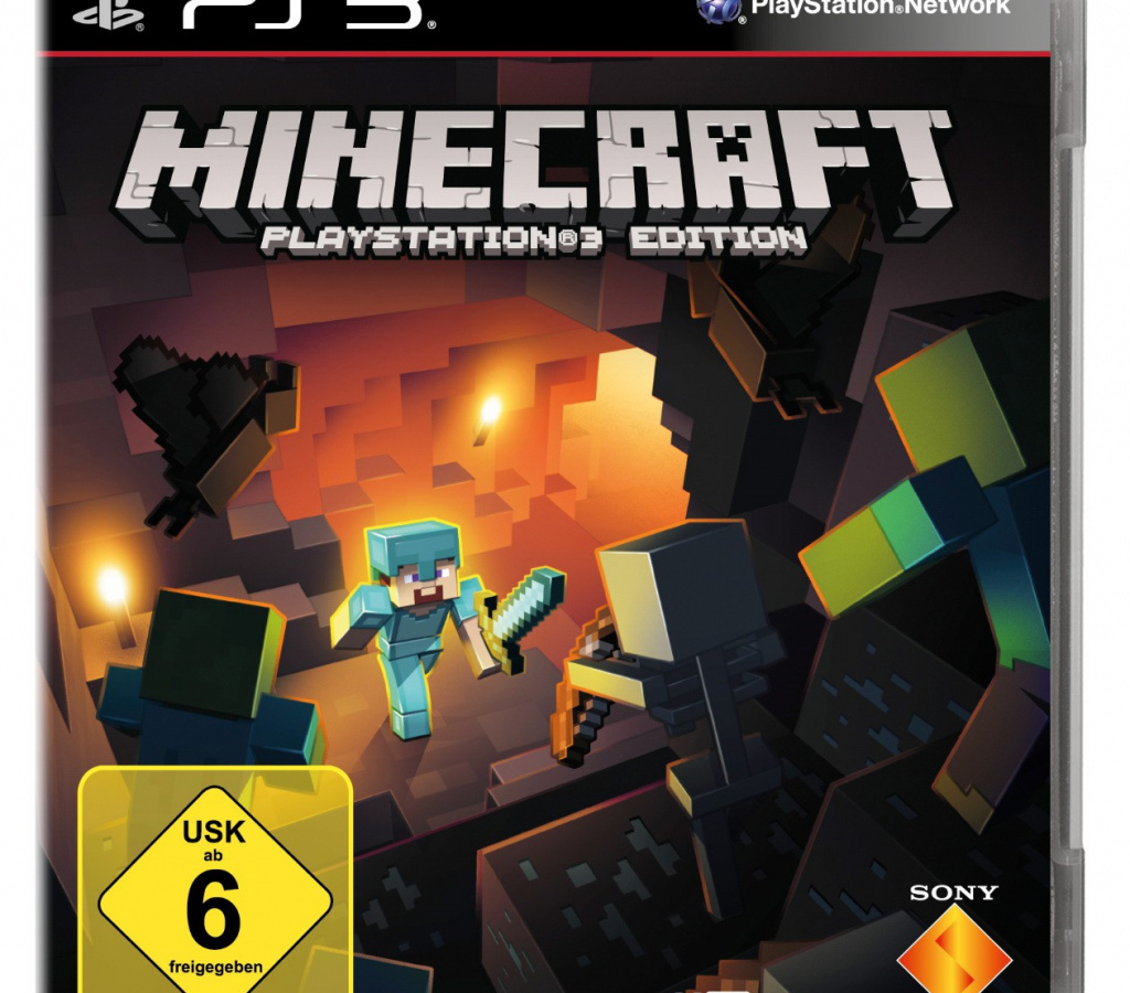 Minecraft PS3 Edition-Demo Gameplay 