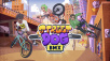 Score creative combos and ride in style in extreme sports game Streetdog BMX