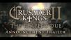 Crusader Kings 2 – The Reapers Due Expansion Announced