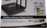 300 MBit/s Wireless-N Gigabit-Router, 8-Port Gigabit-Switch, Gigabit-PCI-Adapter