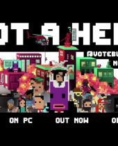 Not a Hero Comes to PS4 Feb. 2nd