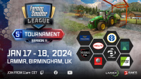 Team astragon tritt bei der Farming Simulator League auf der LAMMA-Show in Großbritannien an