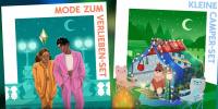 Die Sims 4: Mode zum Verlieben- und Kleine Camper Set