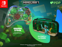 PDP REALMz: Minecraft-Edition von Nintendo Switch-Controller und -Case ab sofort verfügbar