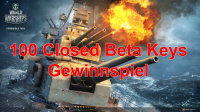 100 Keys für die Closed Beta von World of Warships zu gewinnen