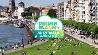 Pikmin Bloom MINI-SPAZIERGANG: Japan-Tag Düsseldorf 1. Juni 2024