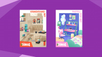 Die Sims 4: Pastell-Pop- und Krimskrams-Set