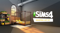 Die Sims 4 Industrie-Loft-Set
