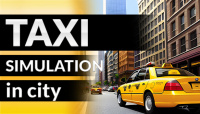 Taxi Simulator in City