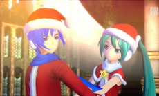 Hatsune Miku: Project Diva F 2nd: Die virtuelle Sängerin in Weihnachtsstimmung