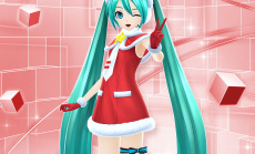 Hatsune Miku: Project Diva F 2nd: Die virtuelle Sängerin in Weihnachtsstimmung