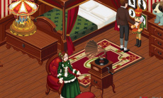 Weihnachtliche Festtagsstimmung im The Sims Social Winter Wonderland