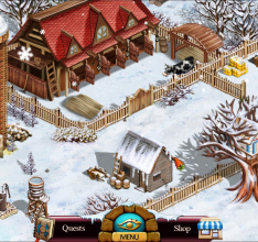 Farmington Tales 2: Winter Edition - Landwirtschaften in winterlicher Märchenlandschaft