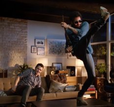 Guitar Hero Live Pits James Franco Against Lenny Kravitz in an Epic Rock Battle With the Premiere of the Win the Crowd Win the Crowd Live-Action Trailer