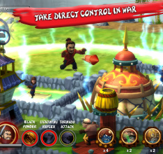 Sensei Wars für Smartphones und Tablets erhältlich