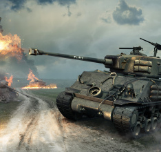 World of Tanks implementiert Stahlkoloss aus Sony Pictures Herz aus Stahl