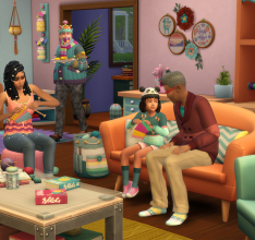 Die Sims™ 4 Schick mit Strick-Accessoires