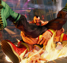 Zangief Shows Up in Street Fighter V