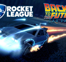 The DeLorean Time Machine Comes to Rocket League