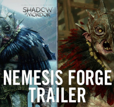 Nemesis Forge Announces Allowing Players to Bring Their Arch Enemy from Middle-earth: Shadow of Mordor into Middle-earth: Shadow of War; Free Play Days & Sale Details