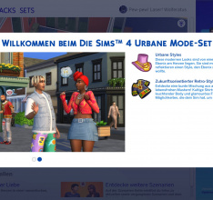 Die Sims 4: Urbane-Mode-Set