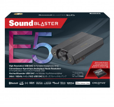 Sound Blaster E5 – Hi-Fi für die Hosentasche