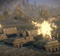 Königliche Artillerie und Aufträge in der World of Tanks: Xbox 360 Edition
