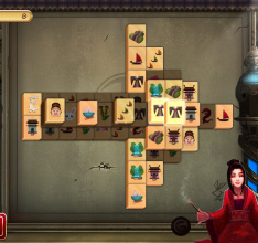 2D Mahjong Tempel: Das fernöstliche Mahjong Abenteuer