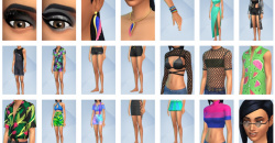 Die Sims 4 Karnevals-Streetwear-Set