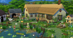 Die Sims 4 Landhaus-Leben