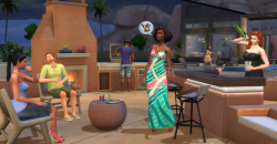 Die Sims 4: Erste Outfits-Set und Wüstenoase-Set.