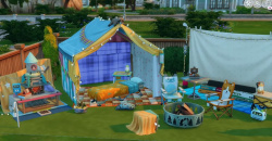 Die Sims 4: Mode zum Verlieben- und Kleine Camper Set