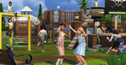 Die Sims 4: Erste Outfits-Set und Wüstenoase-Set.