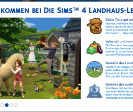 Die Sims 4 Landhaus-Leben