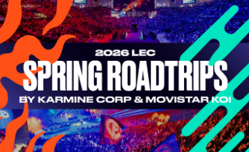Riot Games gibt weitere Roadtrips für die LEC 2026 bekannt