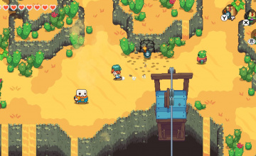 Discover whats UNDER THE ISLAND in a charming 90s action-adventure RPG world