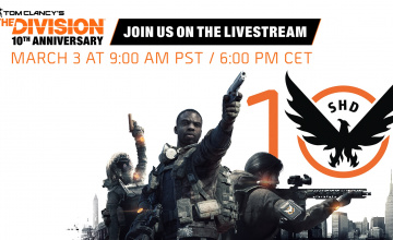 10 Jahre The Division - Jubiläums-Stream am 3. März
