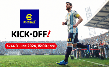 KONAMI gibt den 3. Juni als Veröff﻿entlichungstermin für eFootball™ Kick-﻿Off bekannt!