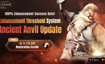 Black Desert Mobile führt das Ancient Anvil-System ein