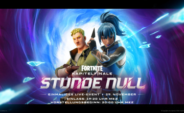 Fortnite: Chapter-Finale-Live-Event am Samstag, 29. November