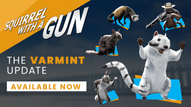 Squirrel with a Gun Gets Brand-New Varmint Collection Free Update