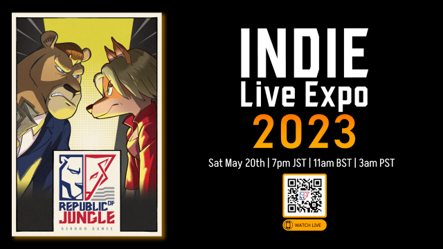 REPUBLIC OF JUNGLE PRESENT AT INDIE LIVE EXPO 2023News  |  DLH.NET The Gaming People