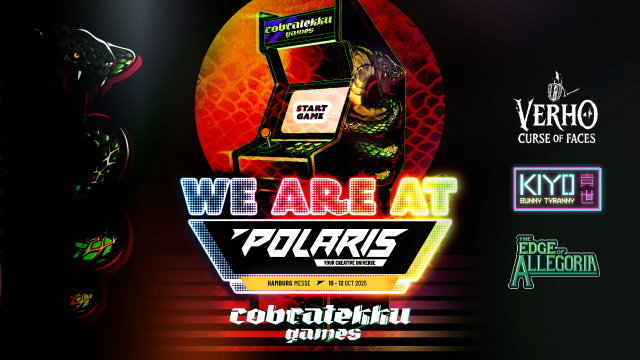 CobraTekku Games präsentiert Indies auf der Polaris in HamburgNews  |  DLH.NET The Gaming People