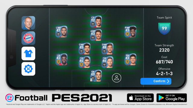 KONAMI VERKÜNDET GLOBALEN LAUNCH VON eFootball PES 2021 MOBILENews  |  DLH.NET The Gaming People