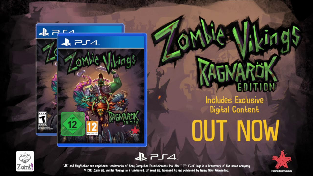 Zombie Vikings Ragnarök Edition Now Out on PlayStation 4Video Game News Online, Gaming News