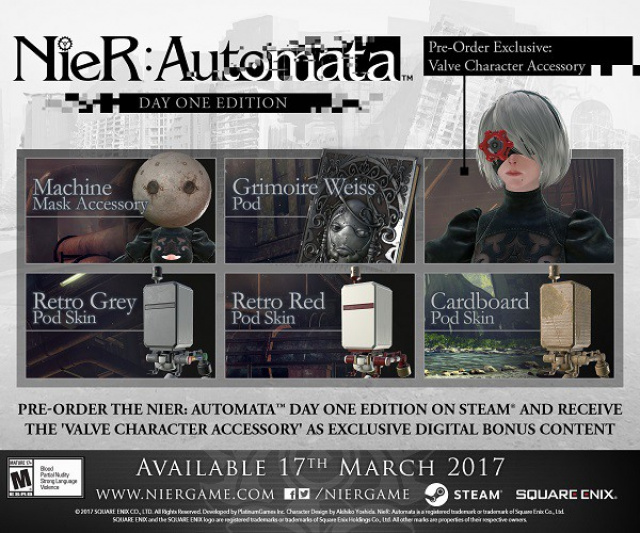 Игра NieR: Automata выходит на PC 17 мартаНовости Видеоигр Онлайн, Игровые новости 