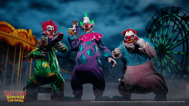 Killer Klowns from Outer Space: The Game stellt die Stars des Spiels vorNews  |  DLH.NET The Gaming People