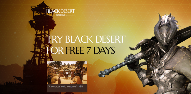 Play Black Desert Online Seven Days for FreeVideo Game News Online, Gaming News